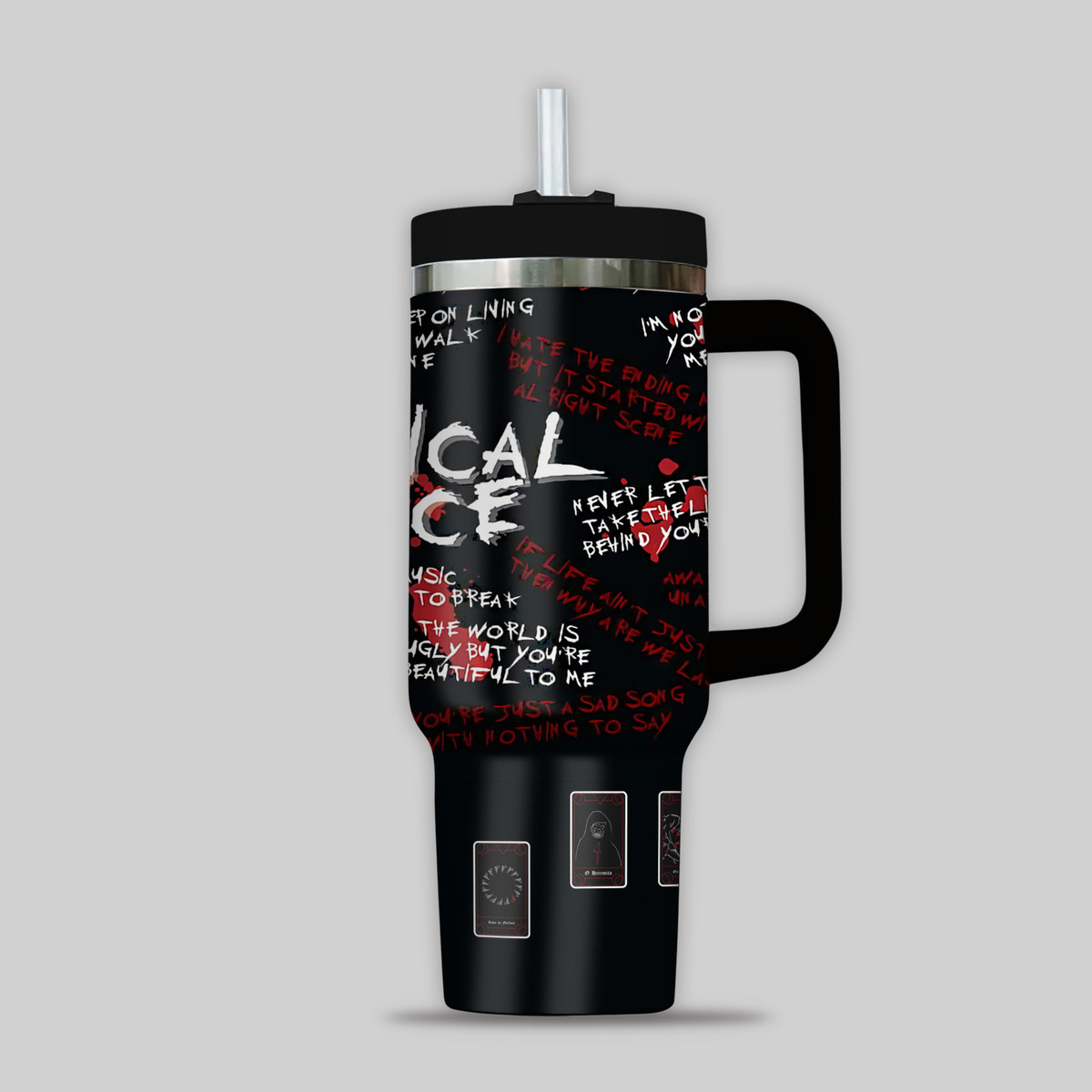 My Chemical Romance Music Custom Stanley Cup 40 oz 30 oz Tumbler With Handle