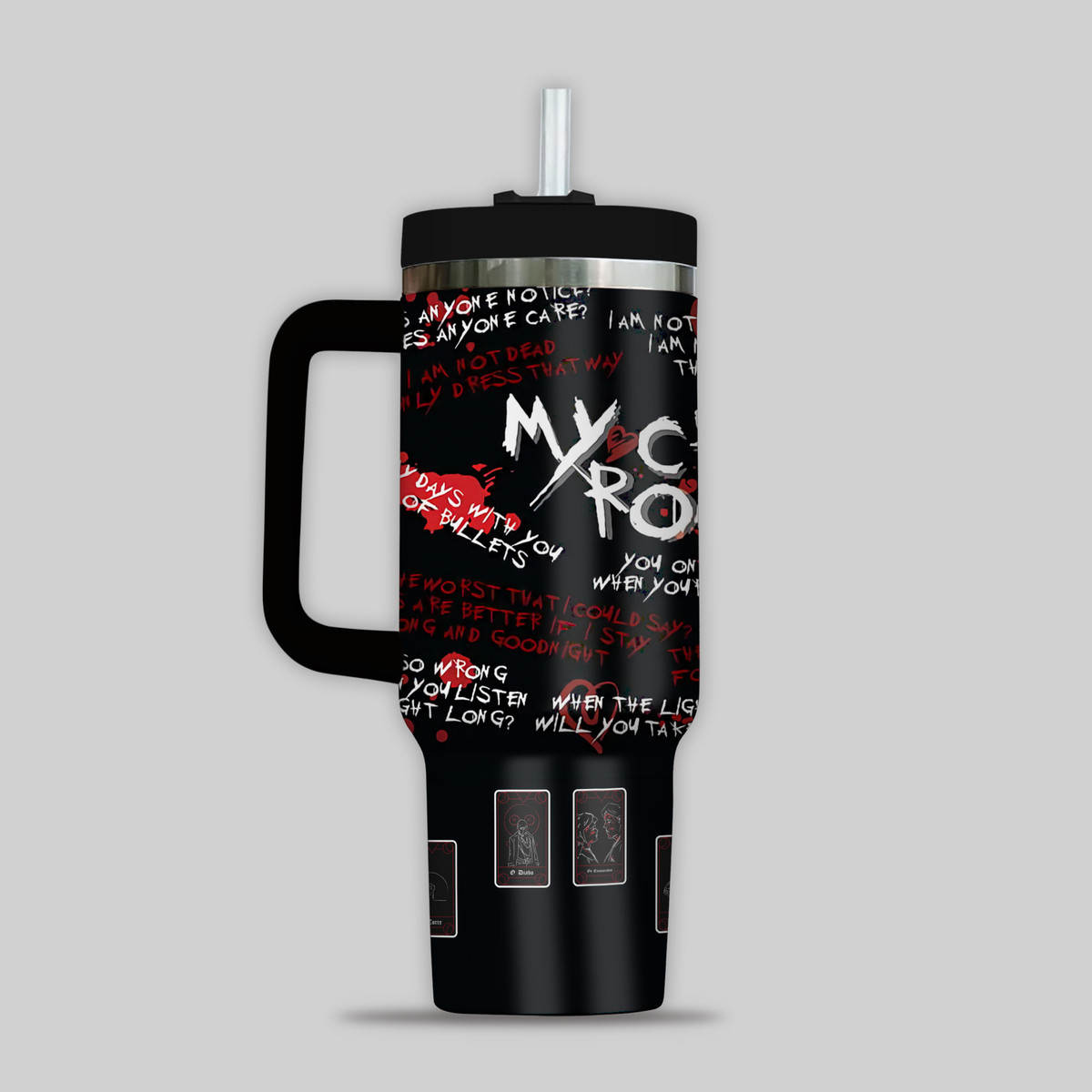 My Chemical Romance Music Custom Stanley Cup 40 oz 30 oz Tumbler With Handle