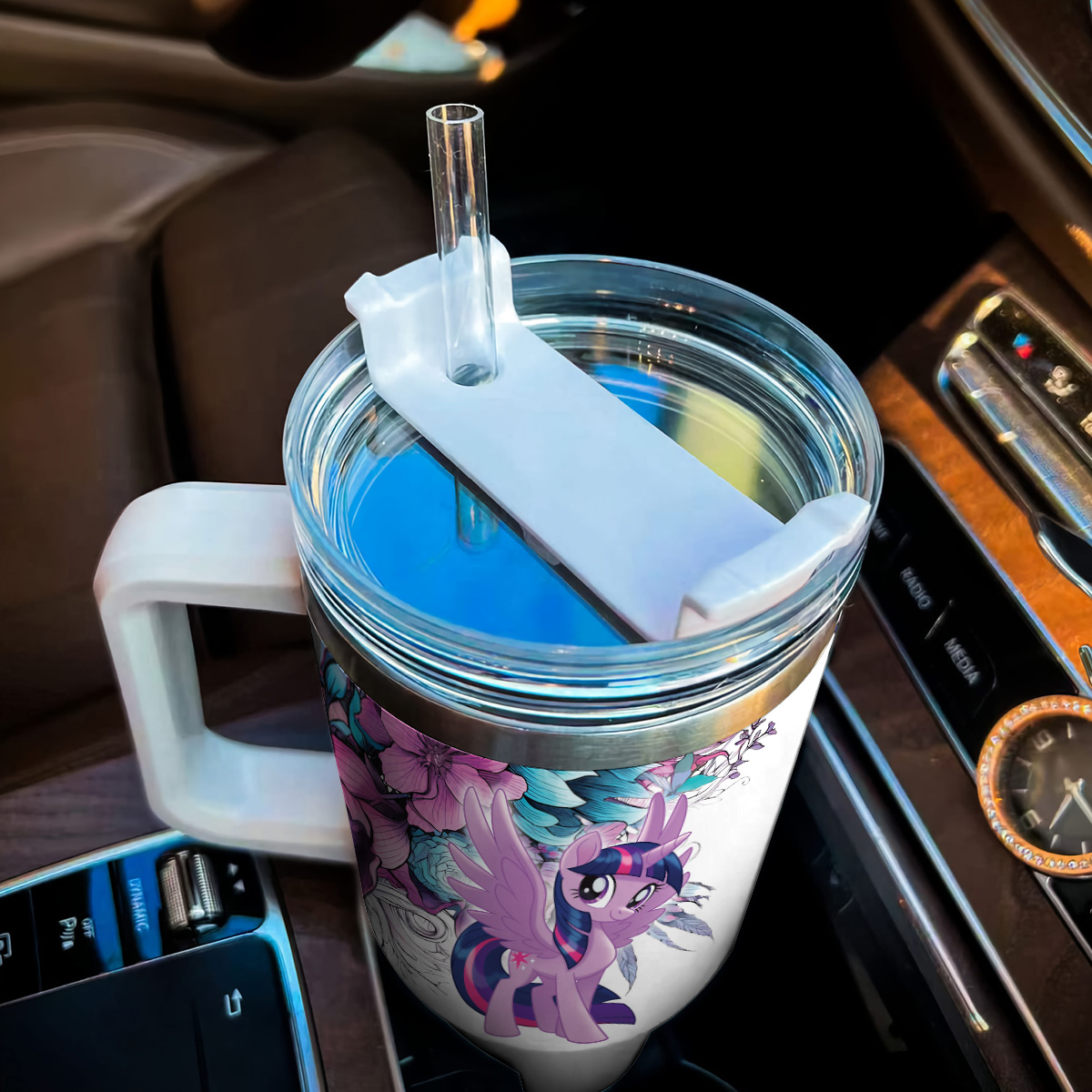 My Little Pony Cartoon Custom Stanley Cup 40 oz 30 oz Tumbler With Handle