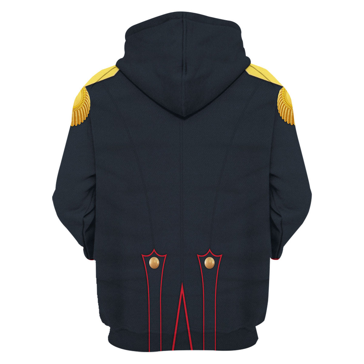 Napoleon I In His Grenadier Uniform All Over Print Hoodie Sweatshirt T-Shirt Tracksuit - Stormmerch Exclusive