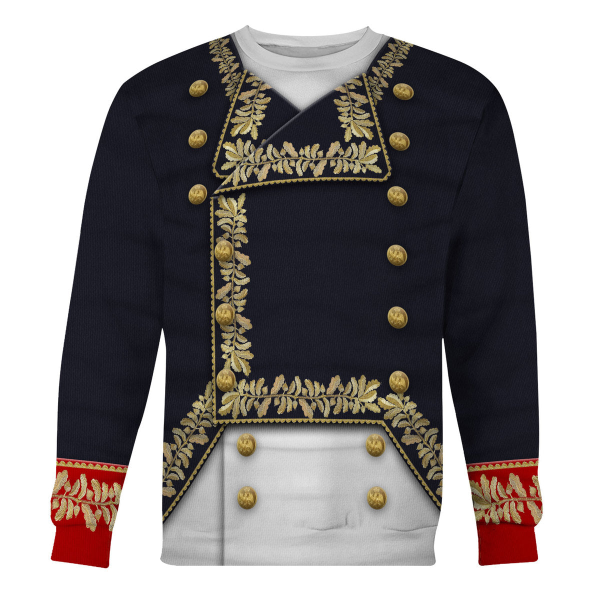 Napoleon in His General Uniform All Over Print Hoodie Sweatshirt T-Shirt Tracksuit - Stormmerch Exclusive