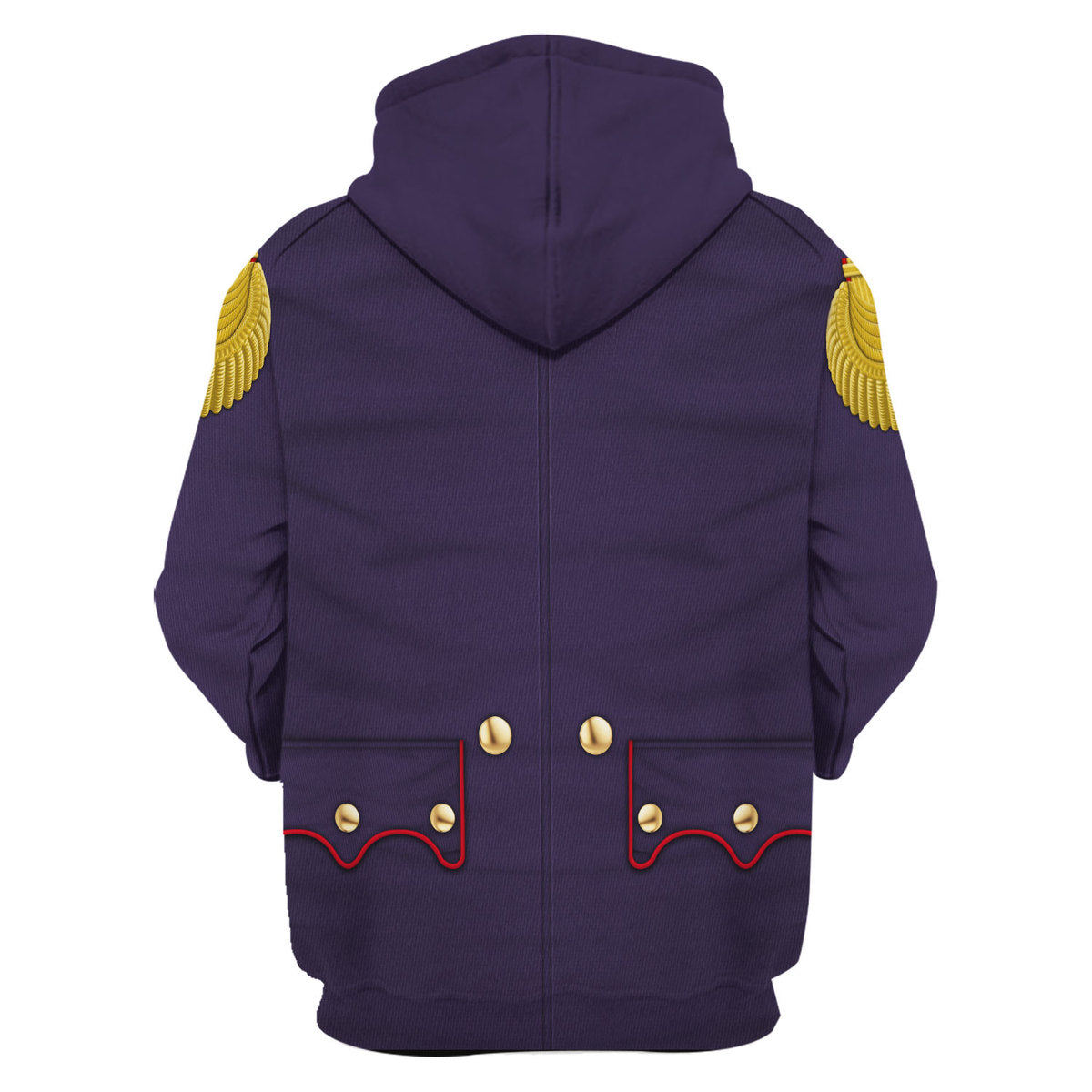 Napoleonic French Line Infantry Officer-1806-1815 Uniform All Over Print Hoodie Sweatshirt T-Shirt Tracksuit - Stormmerch Exclusive