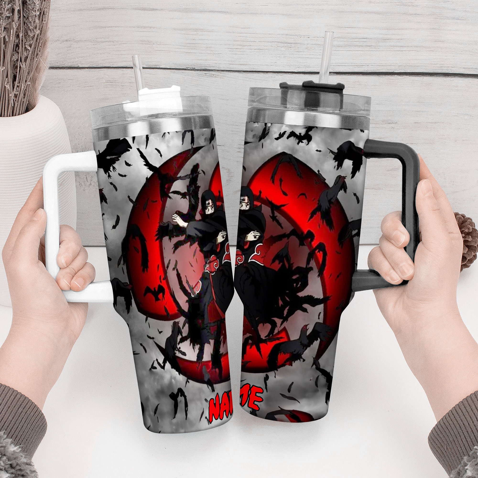 Naruto Anime Custom Stanley Cup 40 oz 30 oz Tumbler With Handle