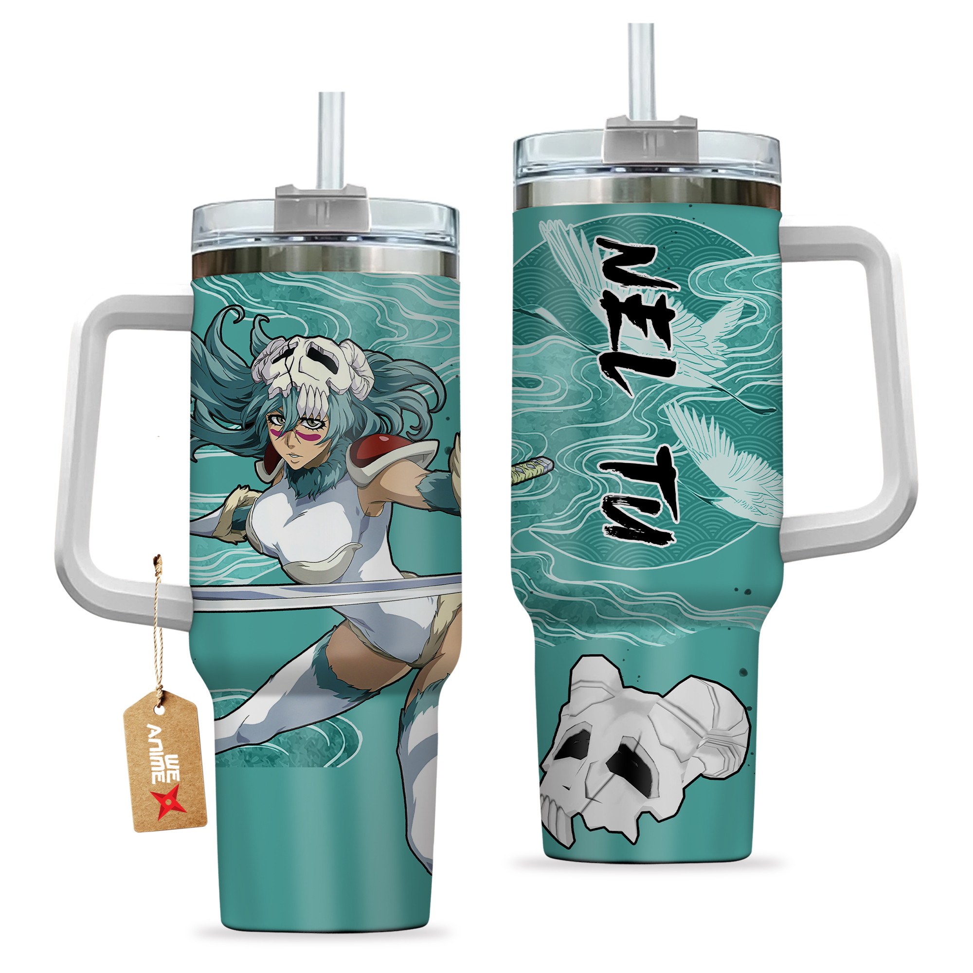 Nel Tu Bleach Anime Custom Stanley Cup 40 oz 30 oz Tumbler With Handle