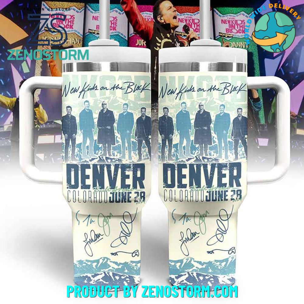 New Kids On The Block Music Custom Stanley Cup 40 oz 30 oz Tumbler With Handle