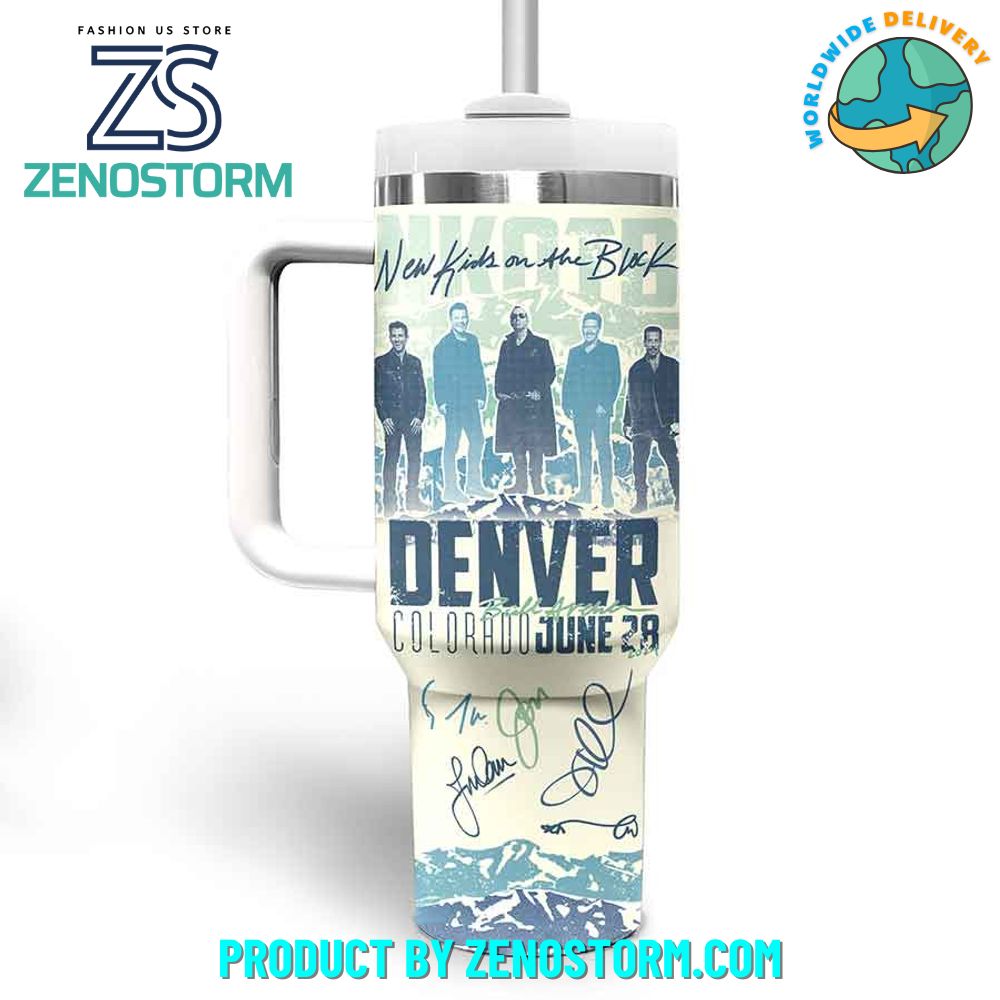 New Kids On The Block Music Custom Stanley Cup 40 oz 30 oz Tumbler With Handle