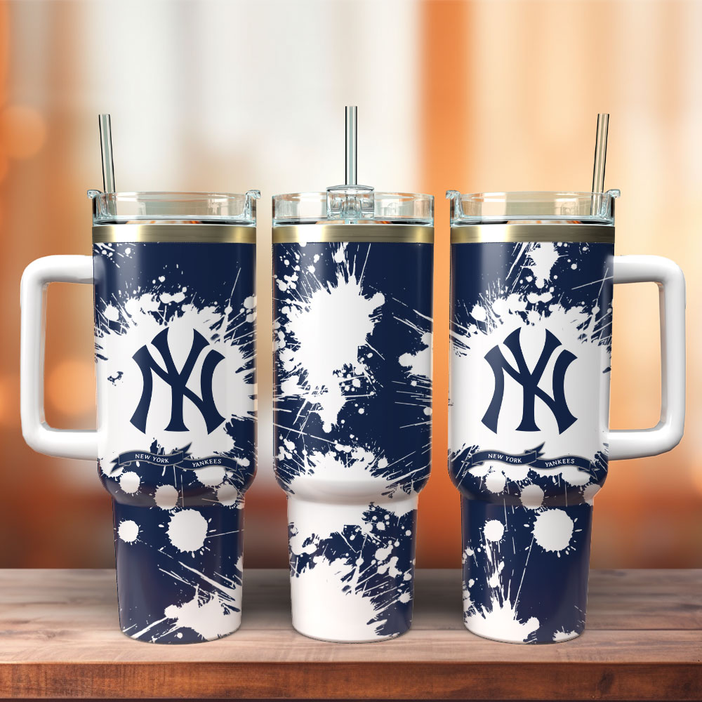 New York Yankees Baseball MLB Sport Custom Stanley Cup 40 oz 30 oz Tumbler With Handle