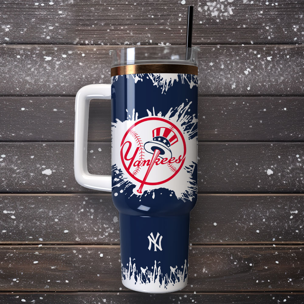 New York Yankees Baseball MLB Sport Custom Stanley Cup 40 oz 30 oz Tumbler With Handle
