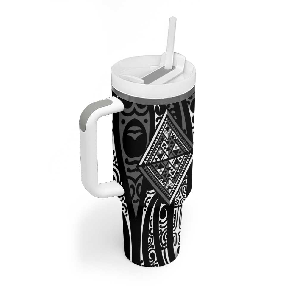New Zealand Maori Taniko Custom Stanley Cup 40 oz 30 oz Tumbler With Handle