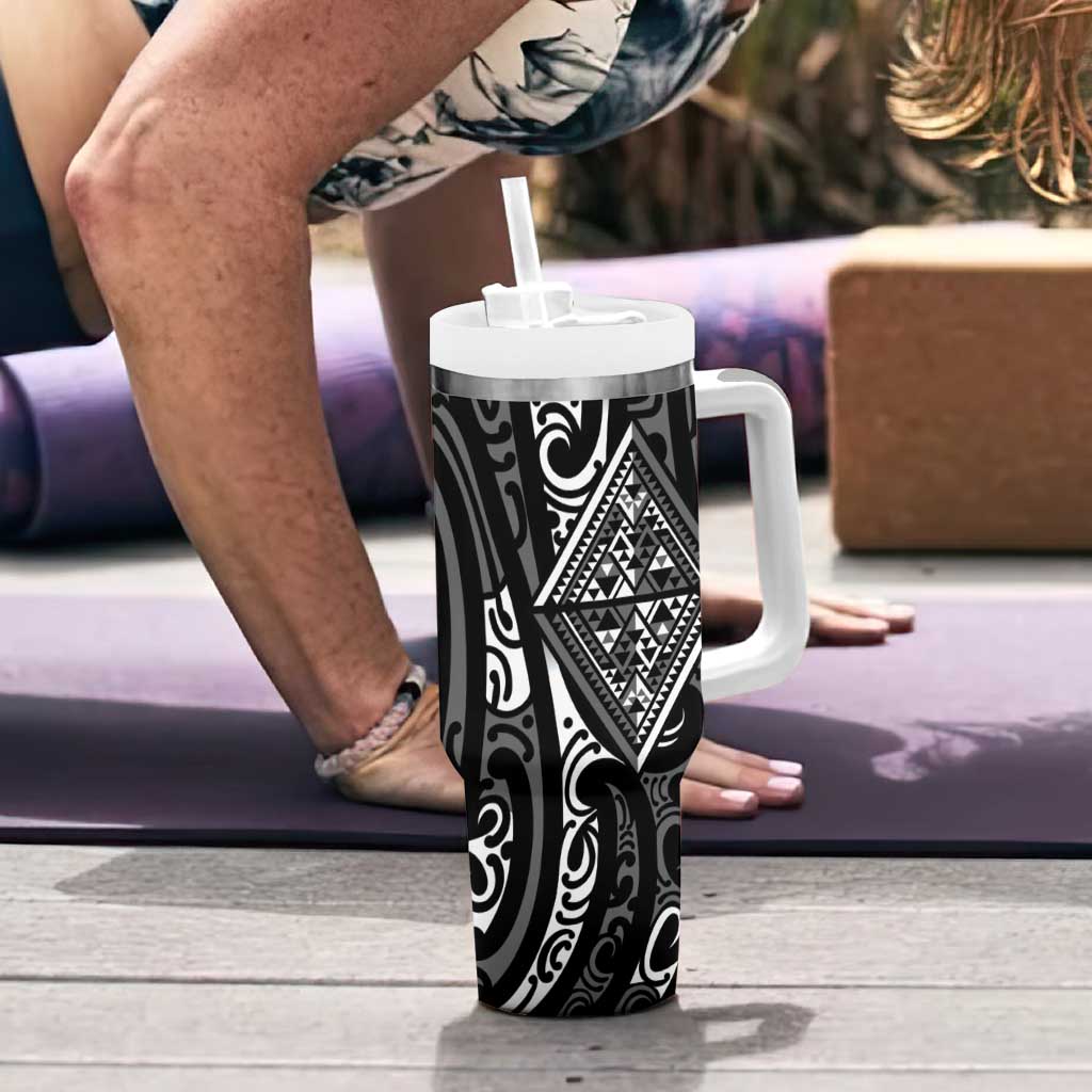 New Zealand Maori Taniko Custom Stanley Cup 40 oz 30 oz Tumbler With Handle