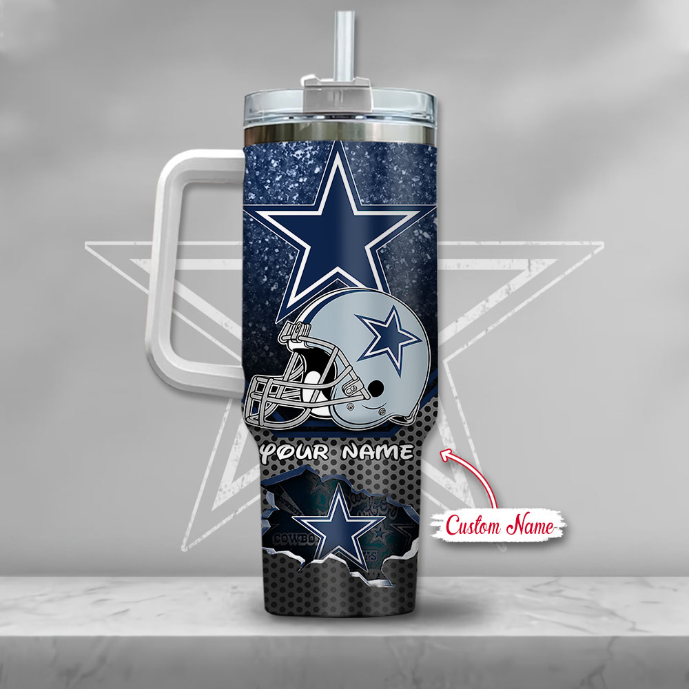 NFL Dallas Cowboys Mickey Mouse Custom Stanley Cup 40 oz 30 oz Tumbler With Handle