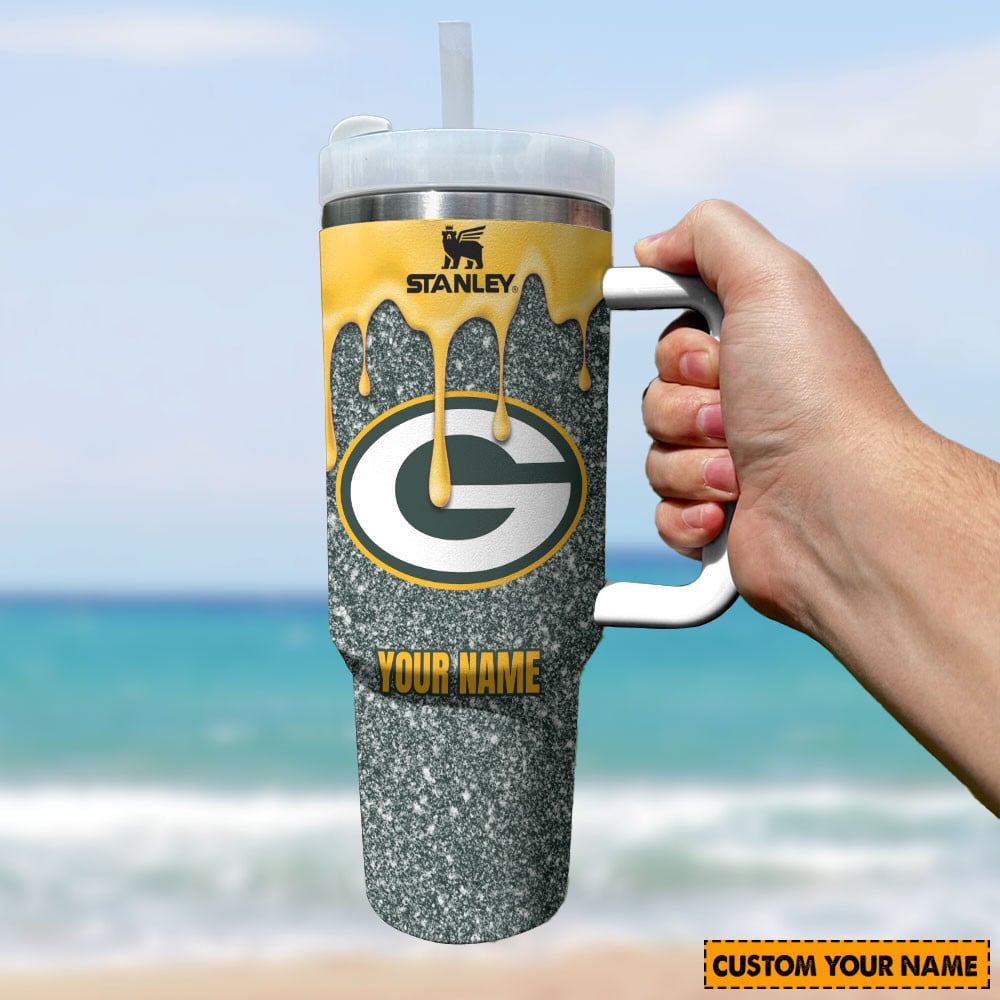 NFL Green Bay Packers Custom Stanley Cup 40 oz 30 oz Tumbler With Handle