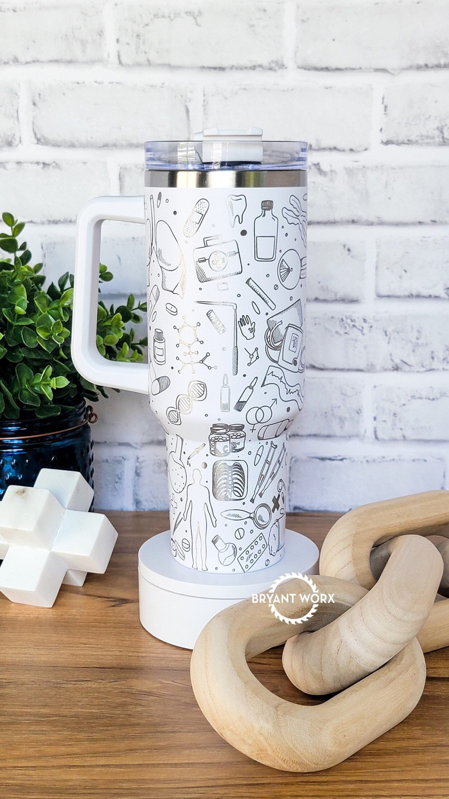 Nurse Life Custom Stanley Cup 40 oz 30 oz Tumbler With Handle