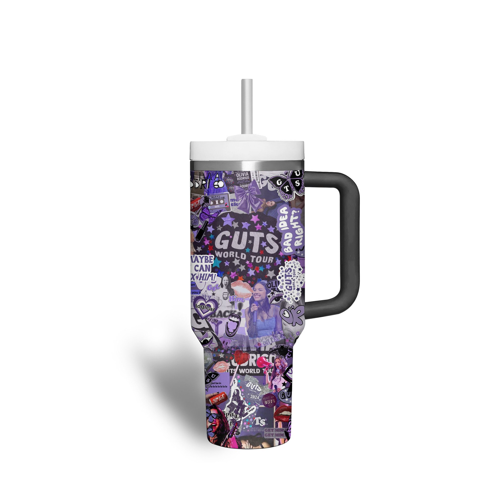 Olivia Rodrigo Music Custom Stanley Cup 40 oz 30 oz Tumbler With Handle
