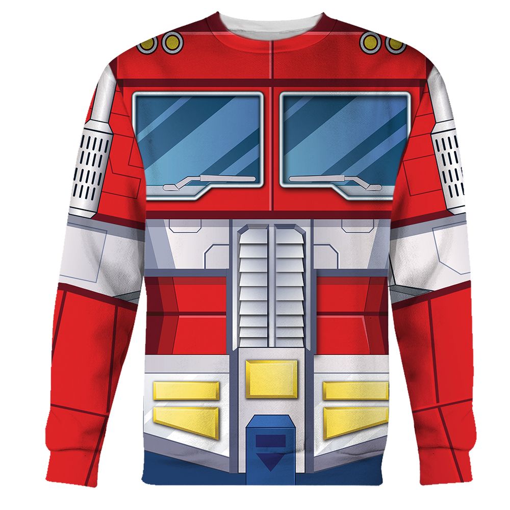 Op timus Prime Costume Cosplay Hoodie Tracksuit - Stormmerch Exclusive