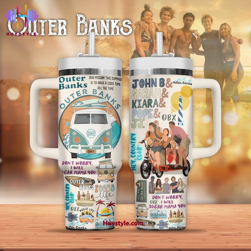 Outer Banks TV Series Custom Stanley Cup 40 oz 30 oz Tumbler With Handle