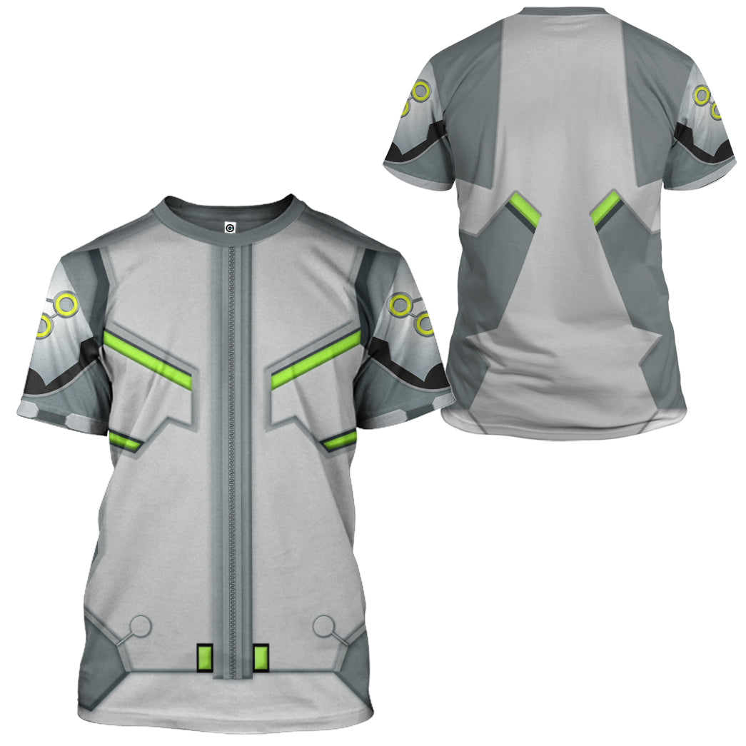 Overwatch 2 Genji Costume Hoodie Sweatshirt T-Shirt Sweatpants Tracksuit - Stormmerch Exclusive