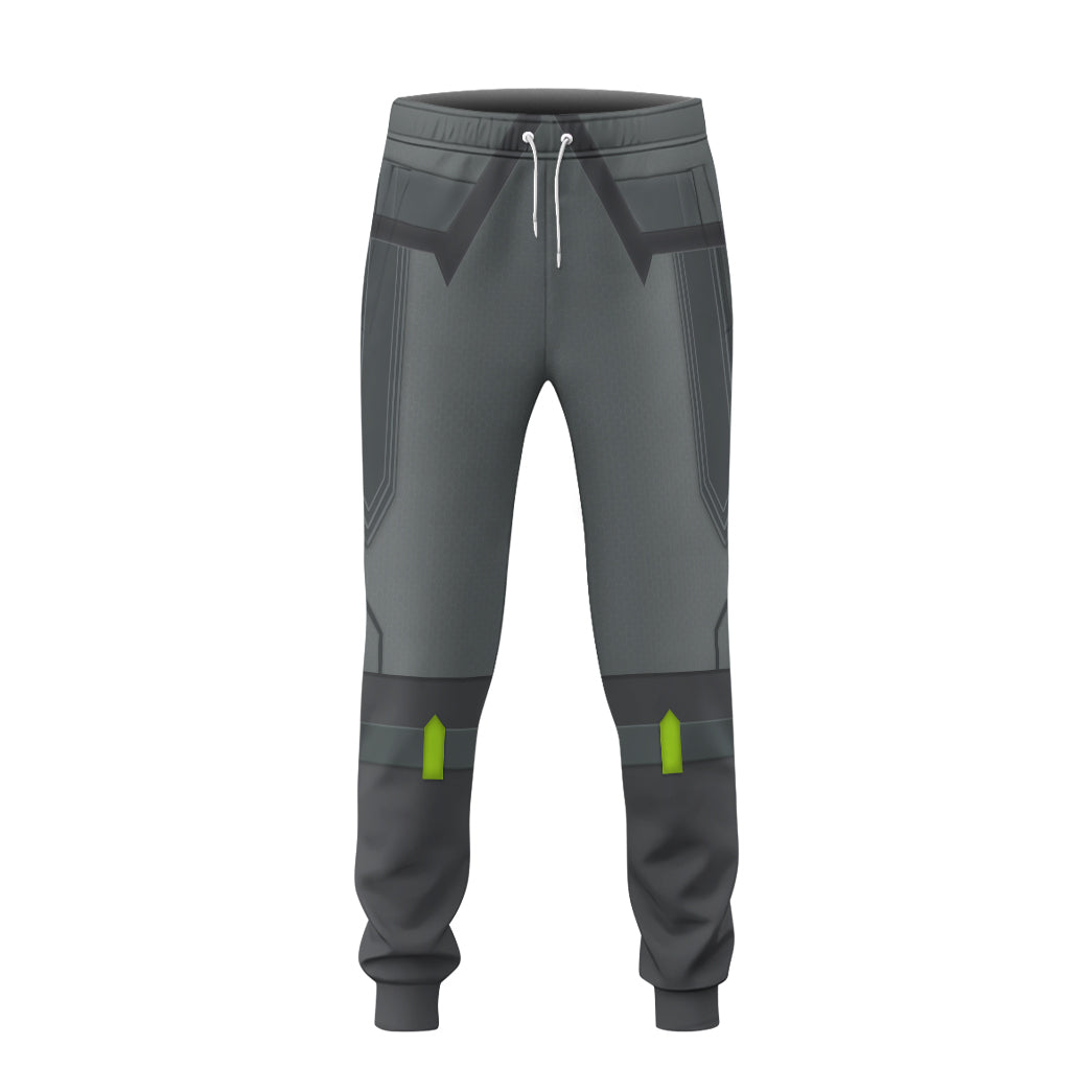 Overwatch 2 Genji Costume Hoodie Sweatshirt T-Shirt Sweatpants Tracksuit - Stormmerch Exclusive