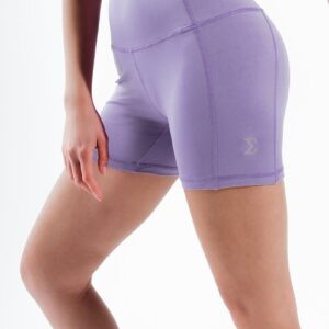 Paisley Purple Gym Sport Workout Basic Shorts