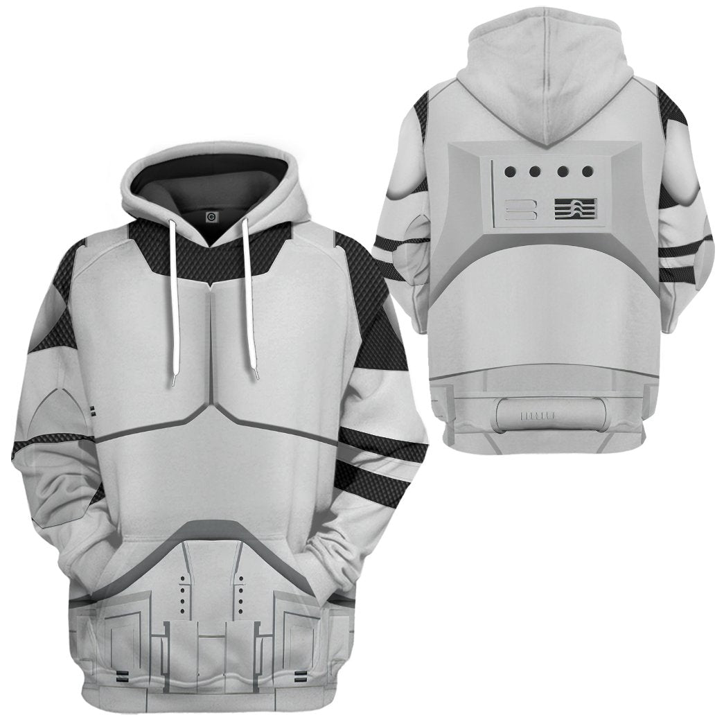 Phase 1 Clone Trooper Costume Hoodie Sweatshirt T-Shirt Sweatpants Tracksuit - Stormmerch Exclusive