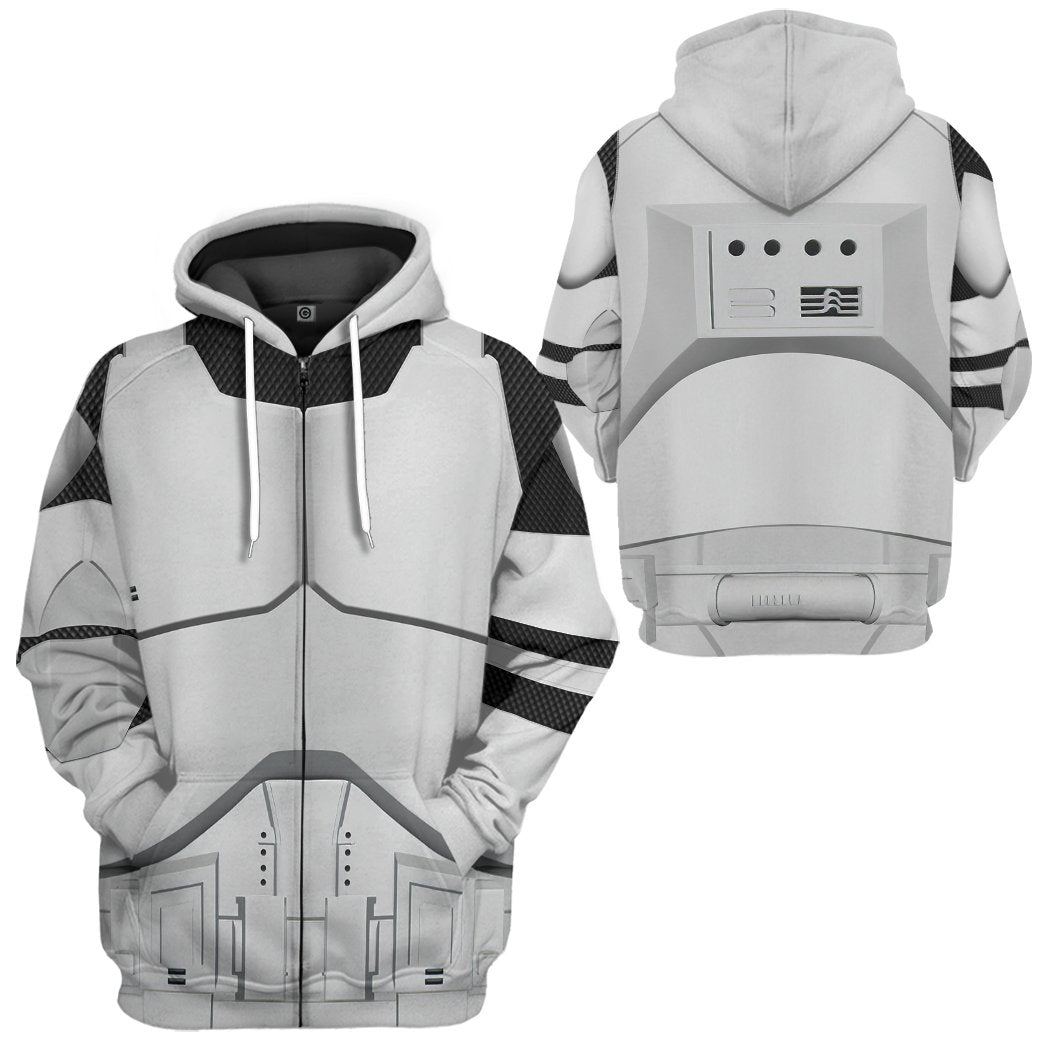 Phase 1 Clone Trooper Costume Hoodie Sweatshirt T-Shirt Sweatpants Tracksuit - Stormmerch Exclusive