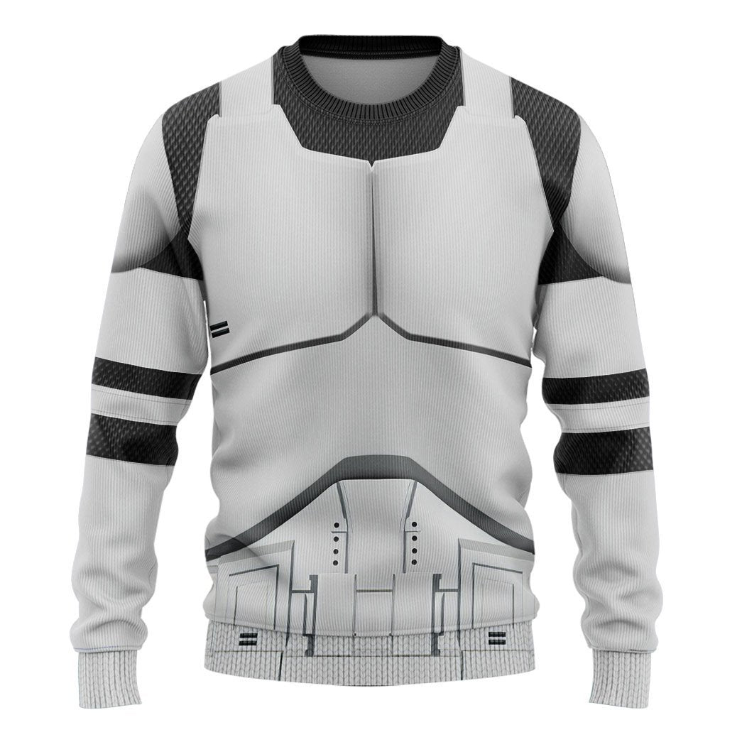 Phase 1 Clone Trooper Costume Hoodie Sweatshirt T-Shirt Sweatpants Tracksuit - Stormmerch Exclusive