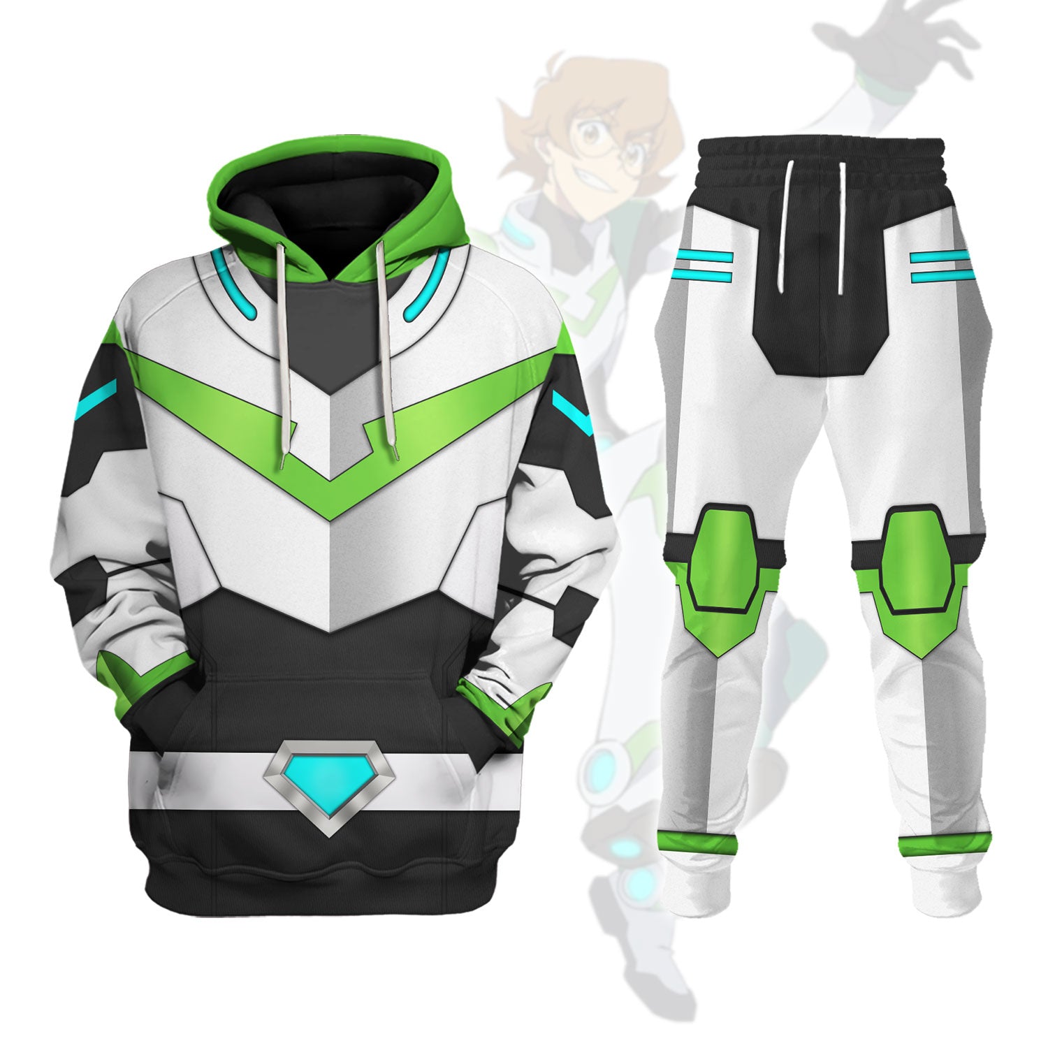 Pidge Legendary Defender Hoodie T-shirt Sweatpants Cosplay - Stormmerch Exclusive