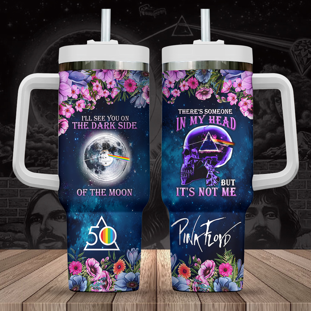 Pink Floyd Music Custom Stanley Cup 40 oz 30 oz Tumbler With Handle