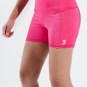 Pink Glo Gym Sport Workout Basic Shorts