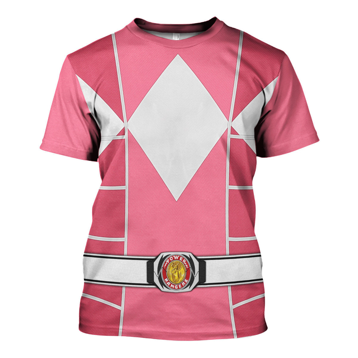 Pink Ranger Mighty Morphin Cosplay Hoodies Sweatshirt T-shirt Hawaiian - Stormmerch Exclusive