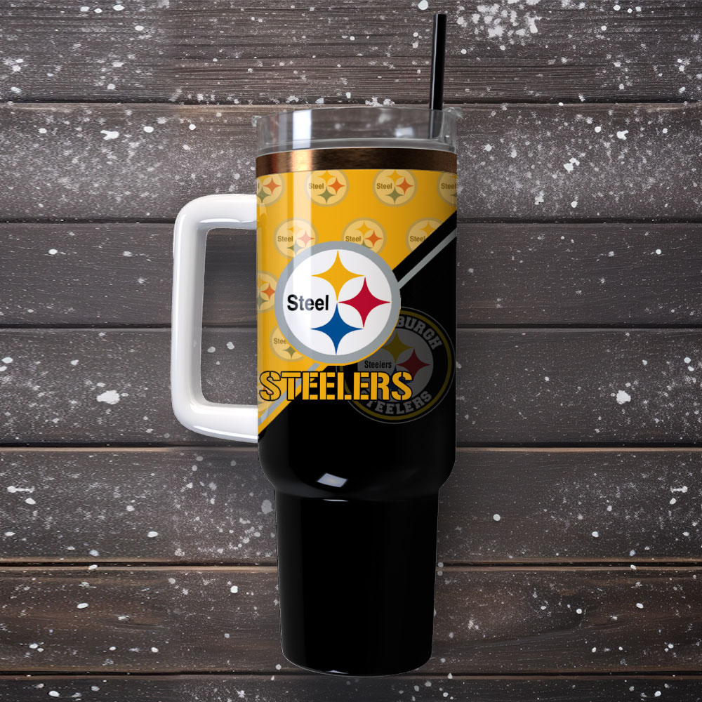 Pittsburgh Steelers Football NFL Sport Custom Stanley Cup 40 oz 30 oz Tumbler With Handle