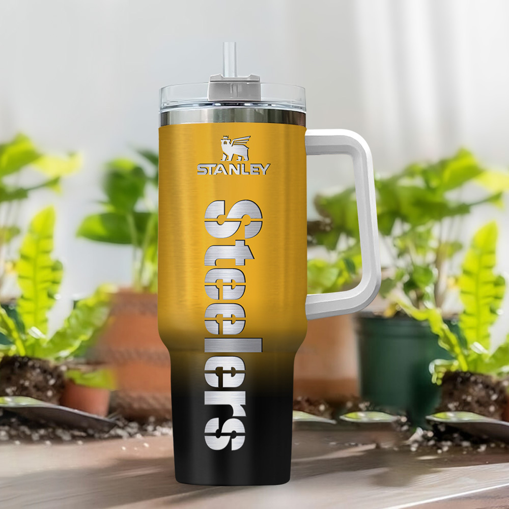 Pittsburgh Steelers NFL Custom Stanley Cup 40 oz 30 oz Tumbler With Handle