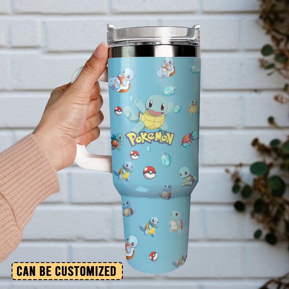 Pokemon Anime Custom Stanley Cup 40 oz 30 oz Tumbler With Handle