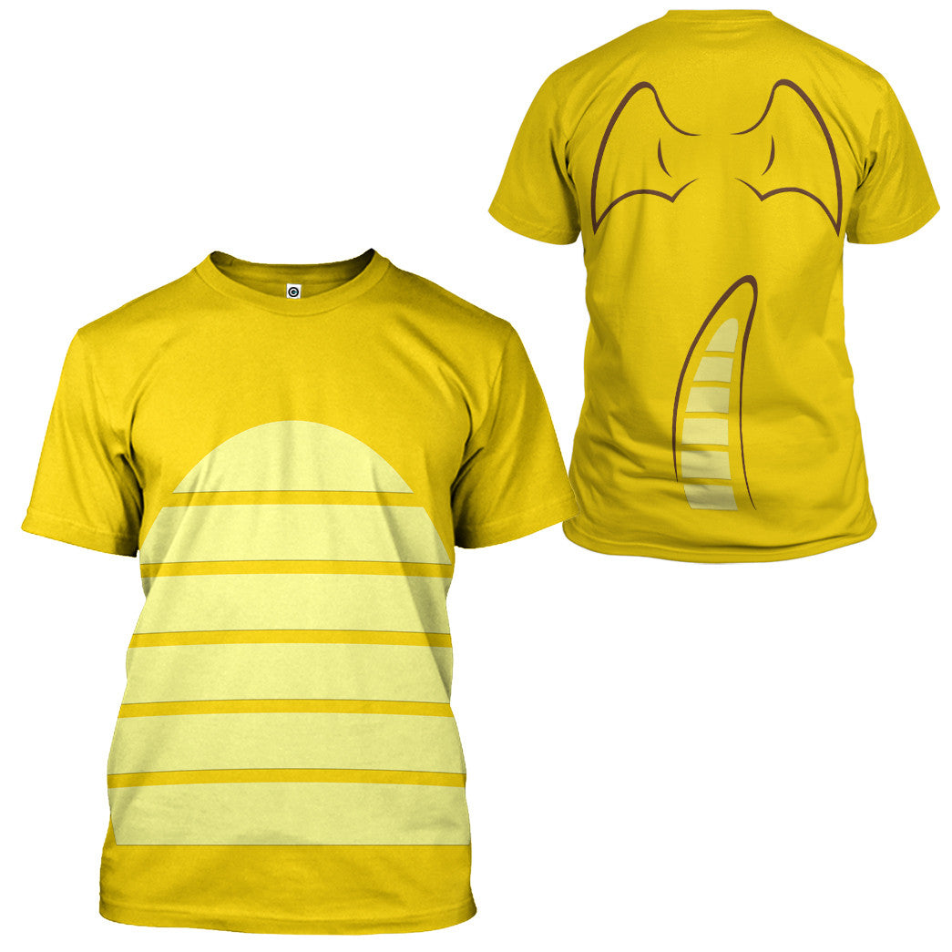 Pokemon Dragonite Cosplay Costume Hoodie Sweatshirt T-Shirt Sweatpants Tracksuit - Stormmerch Exclusive