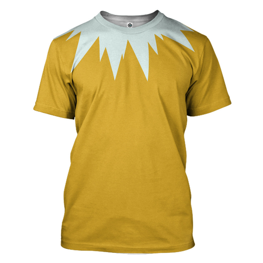 Pokemon Jolteon Cosplay Costume Hoodie Sweatshirt T-Shirt Sweatpants Tracksuit - Stormmerch Exclusive