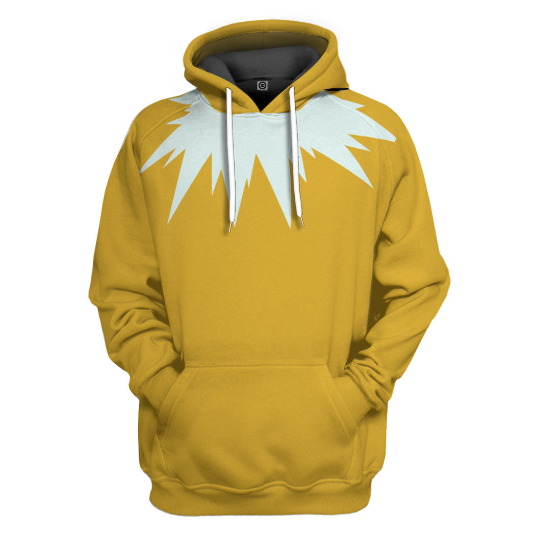 Pokemon Jolteon Cosplay Costume Hoodie Sweatshirt T-Shirt Sweatpants Tracksuit - Stormmerch Exclusive