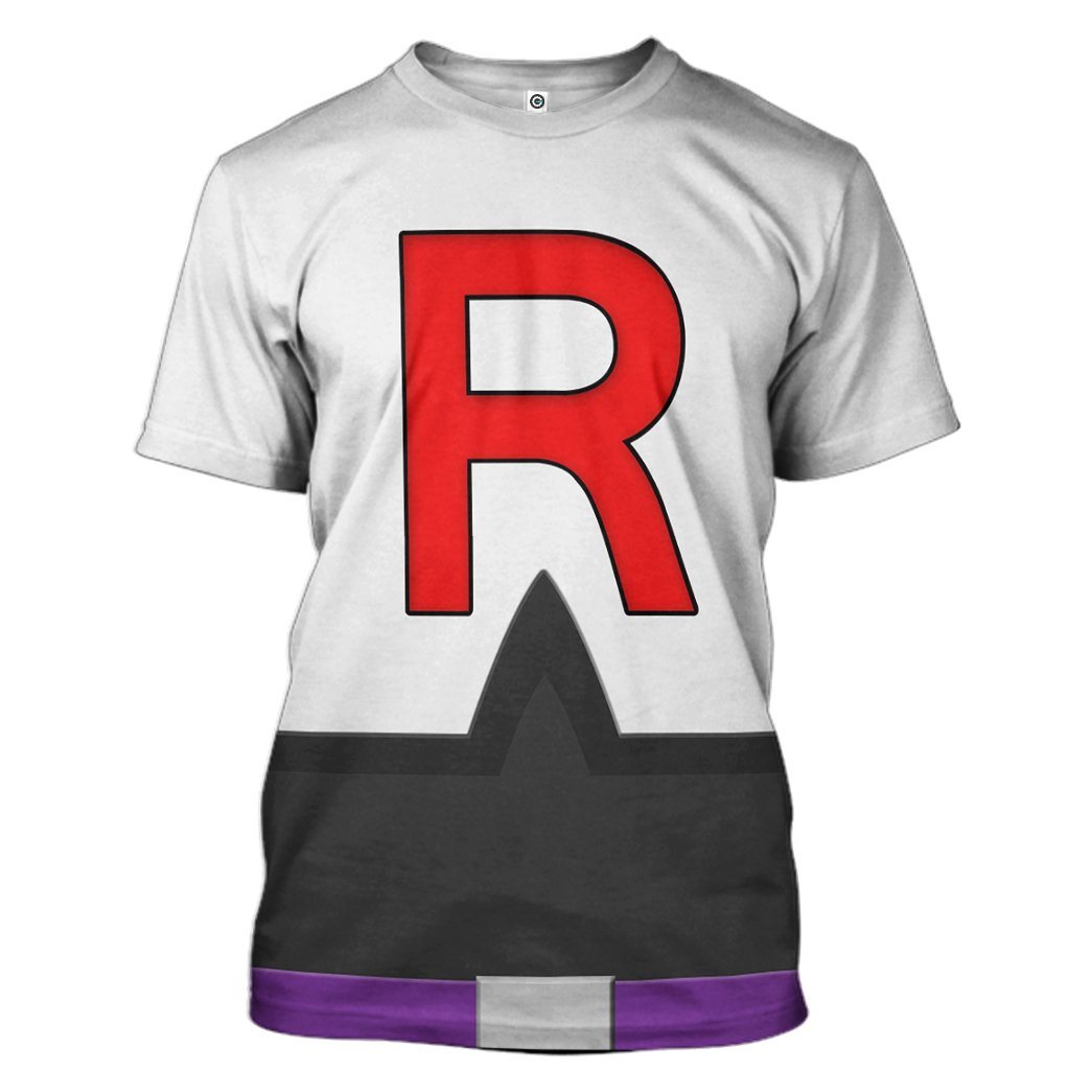 Pokemon Rocket Team Costume Hoodie Sweatshirt T-Shirt Sweatpants Tracksuit - Stormmerch Exclusive