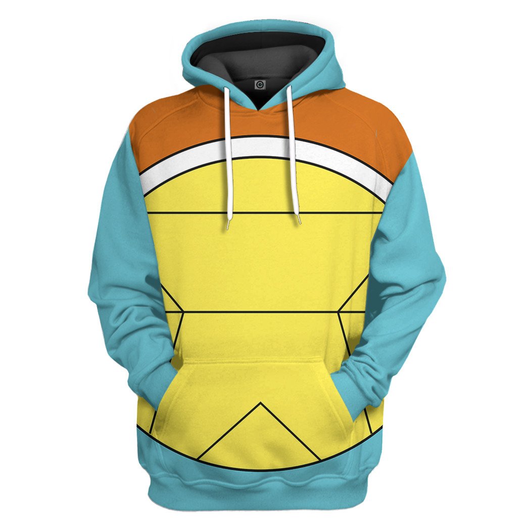 Pokemon Squirtle Cosplay Costume Hoodie Sweatshirt T-Shirt Sweatpants Tracksuit - Stormmerch Exclusive