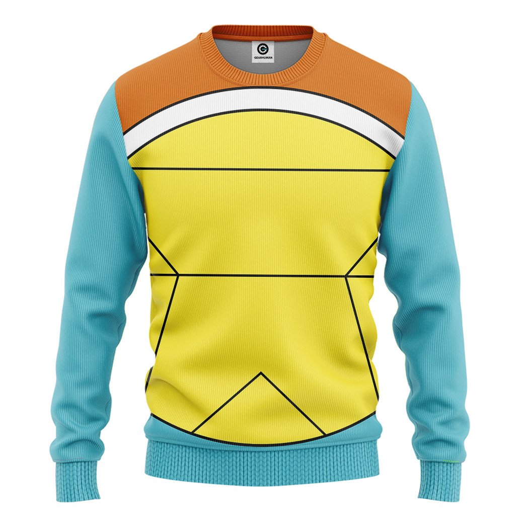 Pokemon Squirtle Cosplay Costume Hoodie Sweatshirt T-Shirt Sweatpants Tracksuit - Stormmerch Exclusive