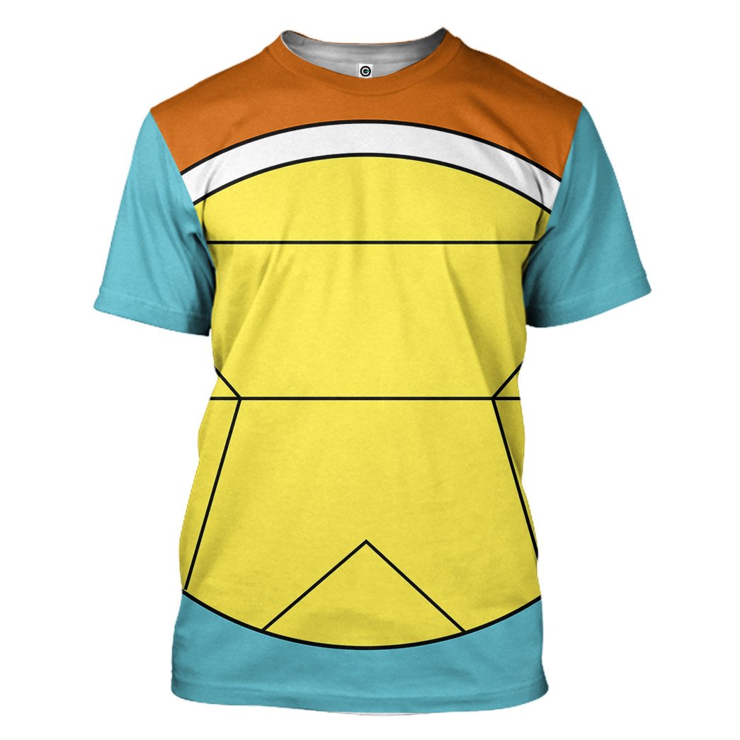 Pokemon Squirtle Cosplay Costume Hoodie Sweatshirt T-Shirt Sweatpants Tracksuit - Stormmerch Exclusive