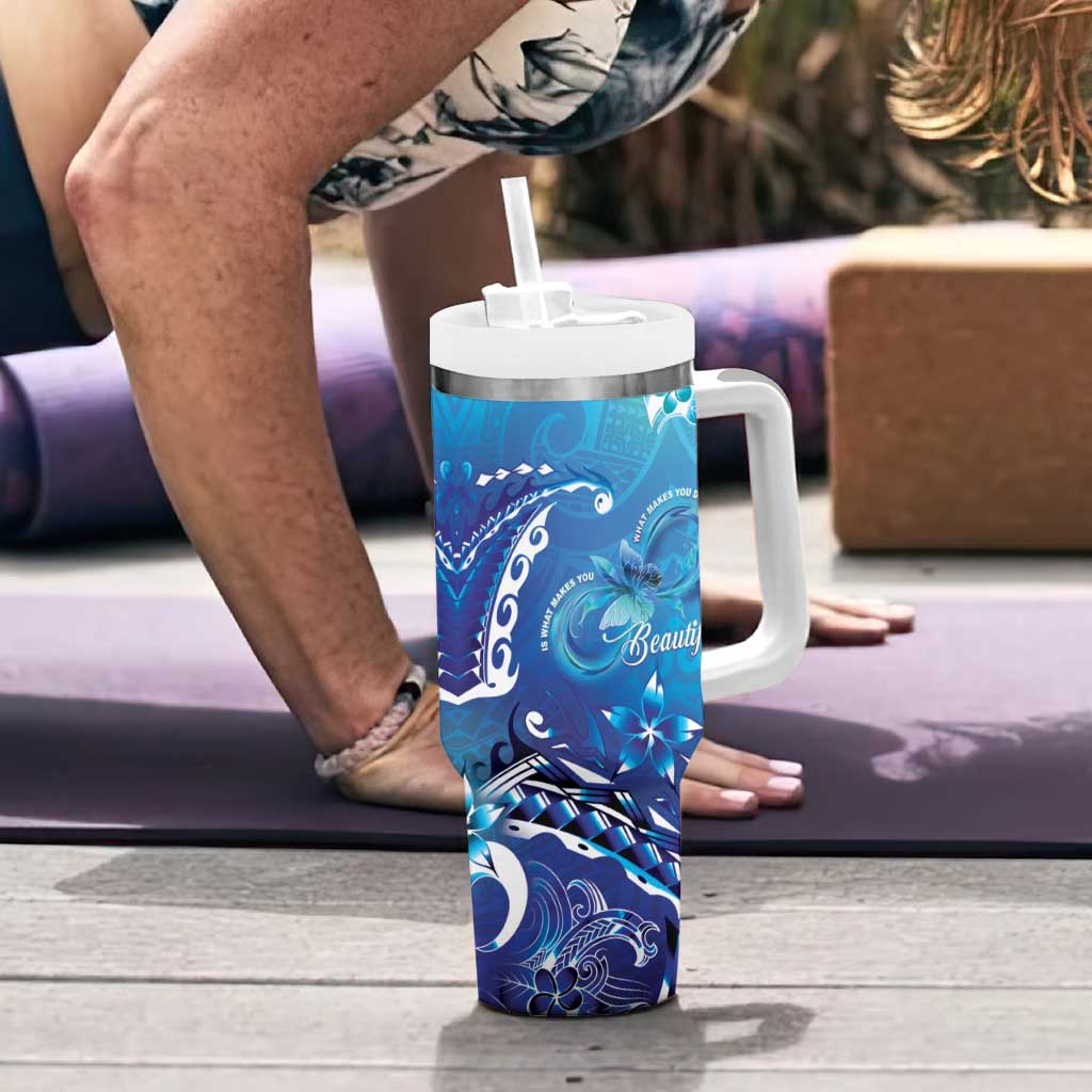 Polynesia Autism Awareness Custom Stanley Cup 40 oz 30 oz Tumbler With Handle