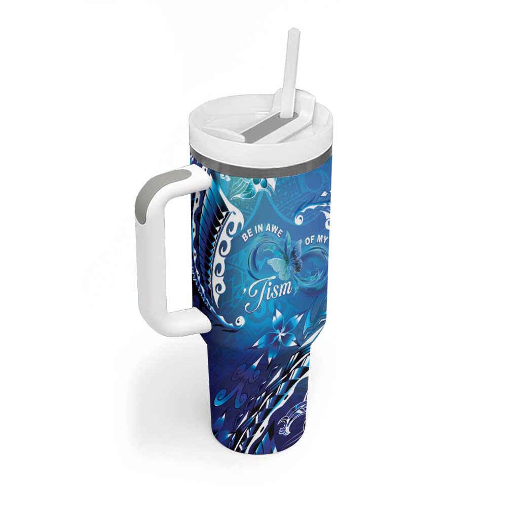 Polynesia Autism Awareness Custom Stanley Cup 40 oz 30 oz Tumbler With Handle