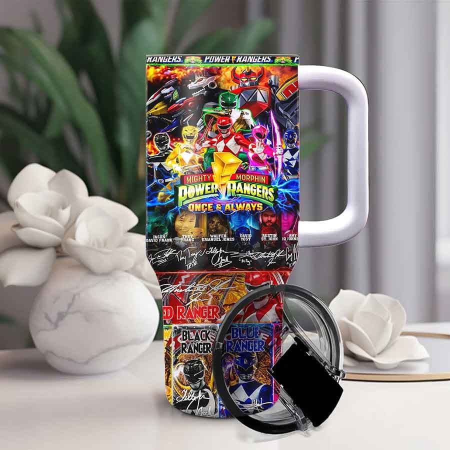Power Rangers Movies Custom Stanley Cup 40 oz 30 oz Tumbler With Handle