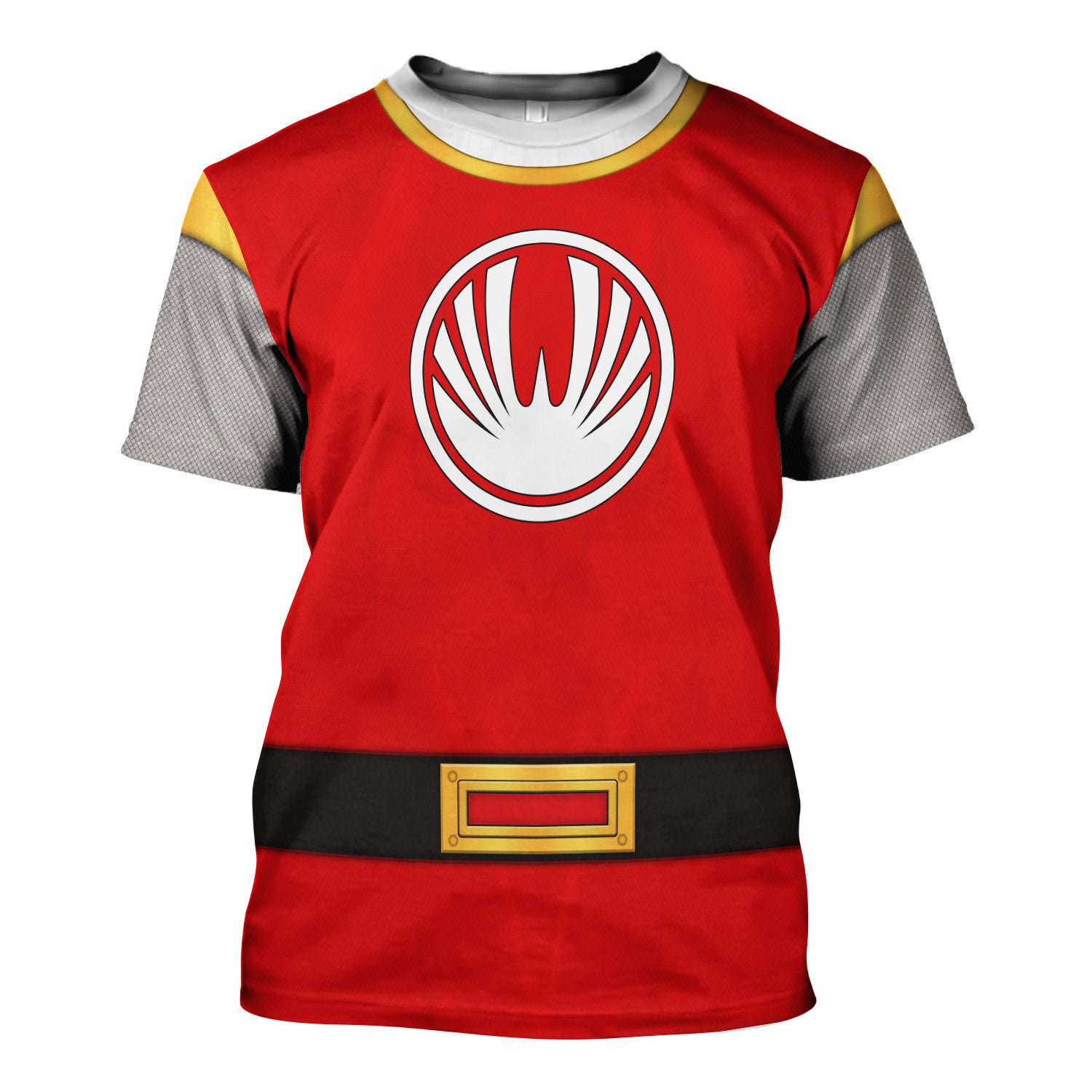 Power Rangers Ninja Storm Red Ranger Hoodies Sweatshirt T-shirt Hawaiian Tracksuit - Stormmerch Exclusive