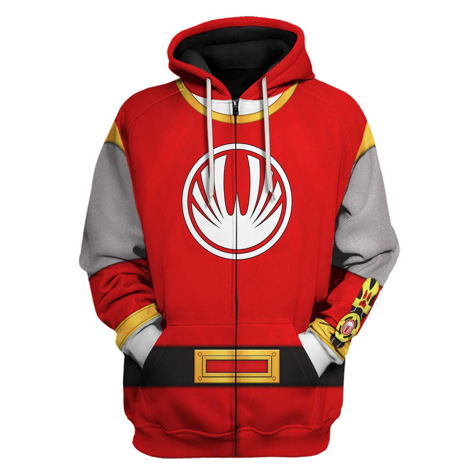 Power Rangers Ninja Storm Red Ranger Hoodies Sweatshirt T-shirt Hawaiian Tracksuit - Stormmerch Exclusive