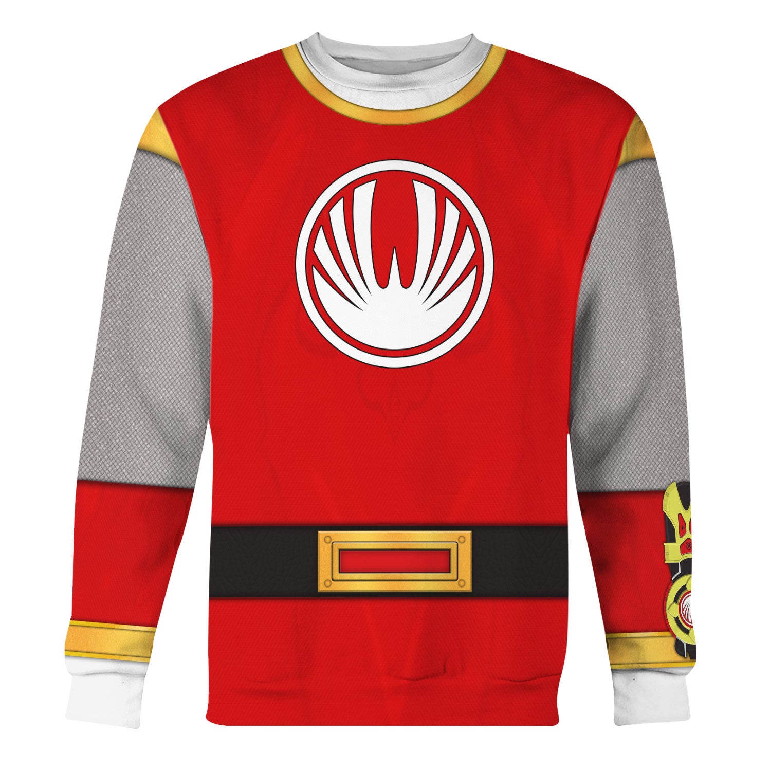 Power Rangers Ninja Storm Red Ranger Hoodies Sweatshirt T-shirt Hawaiian Tracksuit - Stormmerch Exclusive
