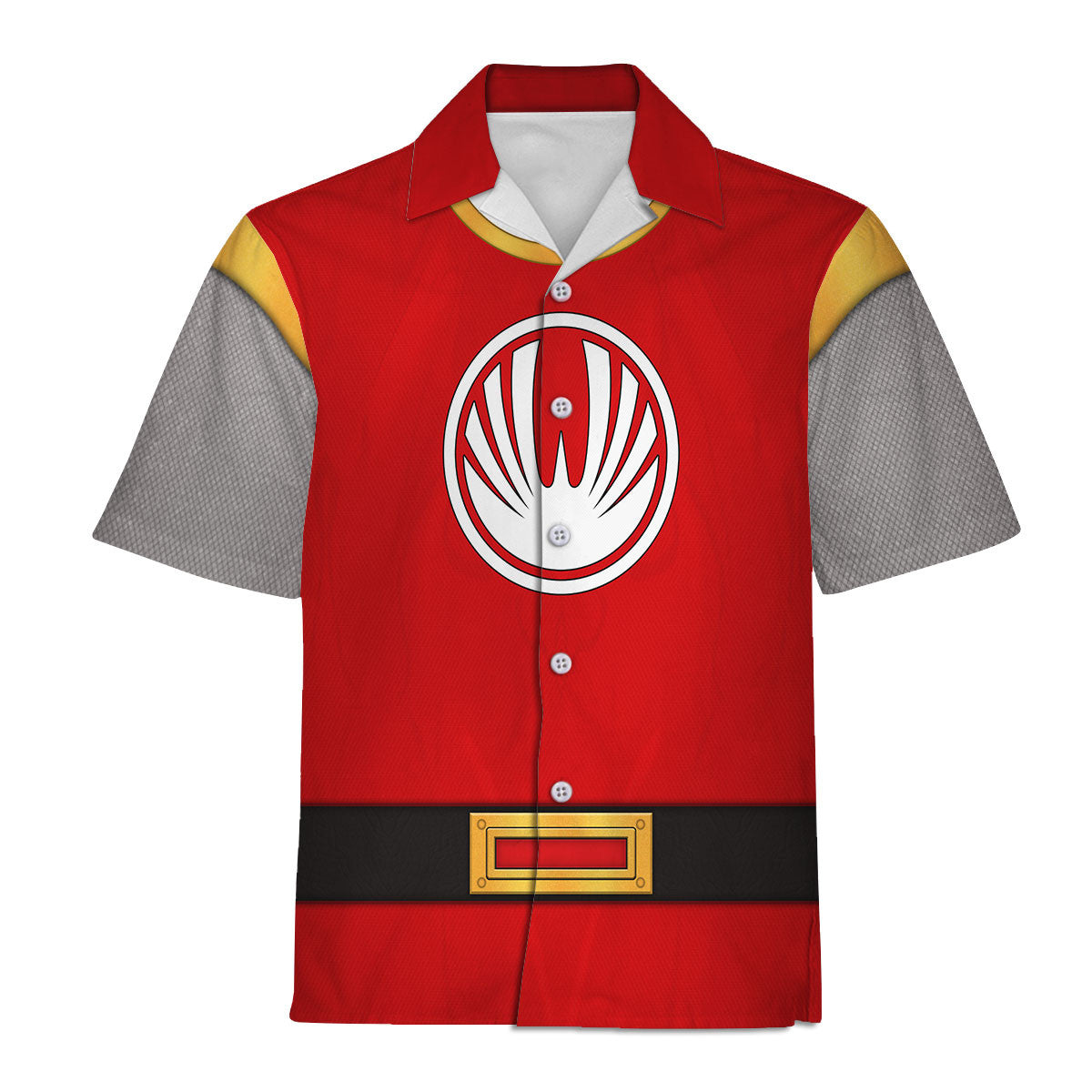 Power Rangers Ninja Storm Red Ranger Hoodies Sweatshirt T-shirt Hawaiian Tracksuit - Stormmerch Exclusive