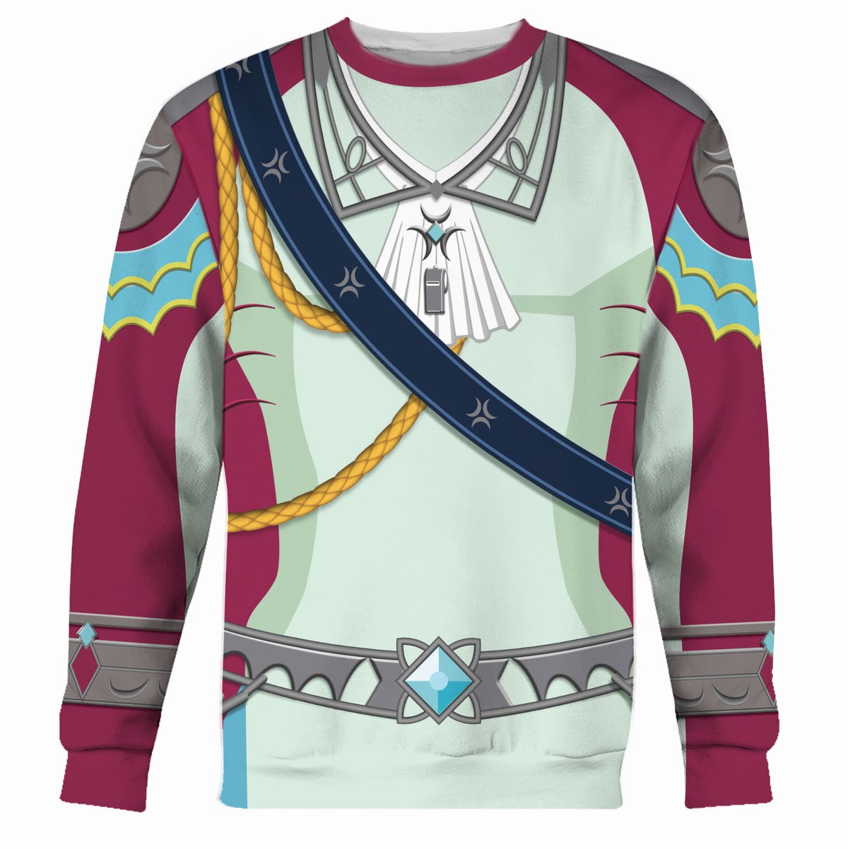 Prince Sidon Zelda Unisex Hoodie Sweatshirt T-shirt Sweatpants Cosplay - Stormmerch Exclusive