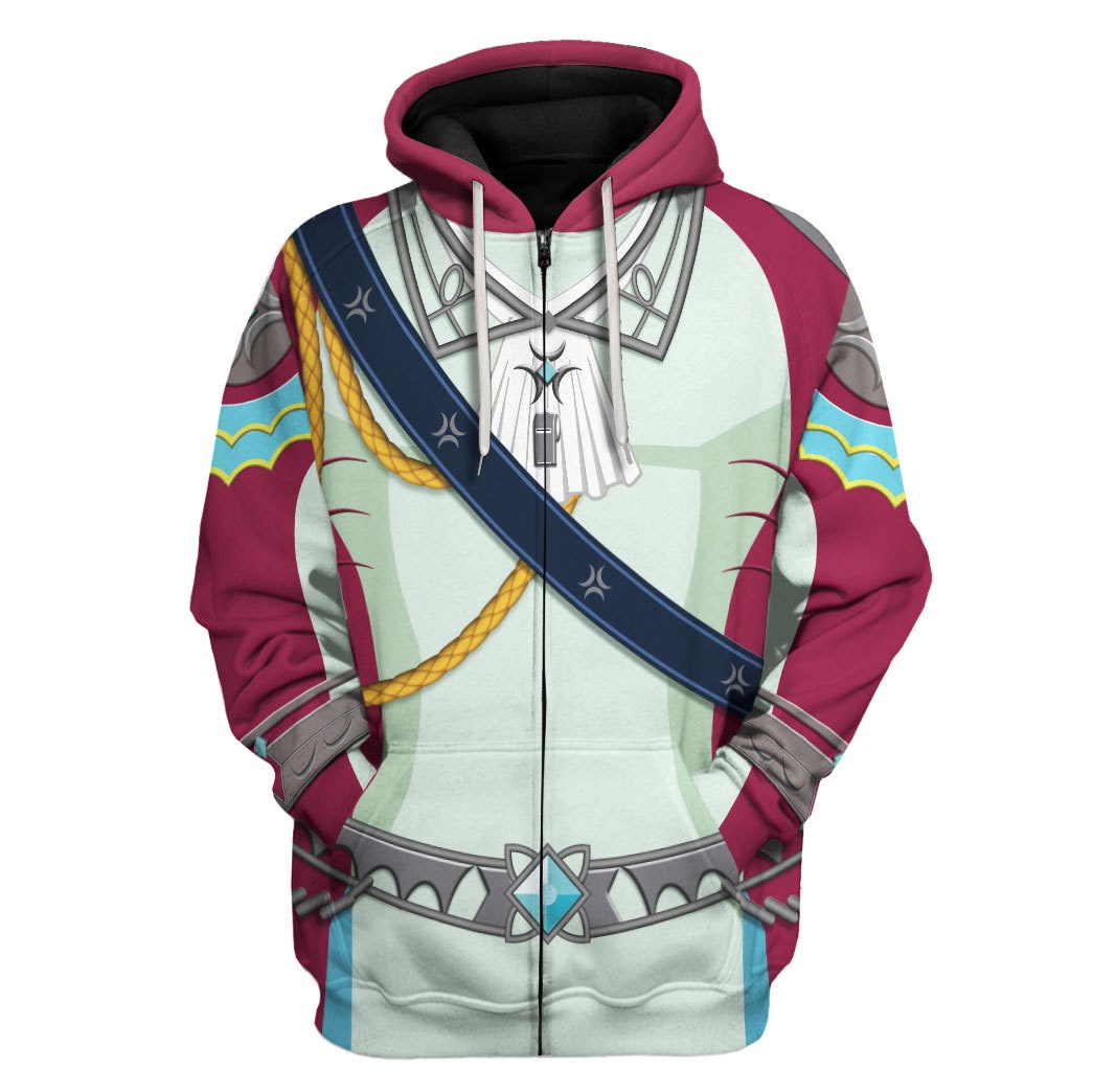 Prince Sidon Zelda Unisex Hoodie Sweatshirt T-shirt Sweatpants Cosplay - Stormmerch Exclusive