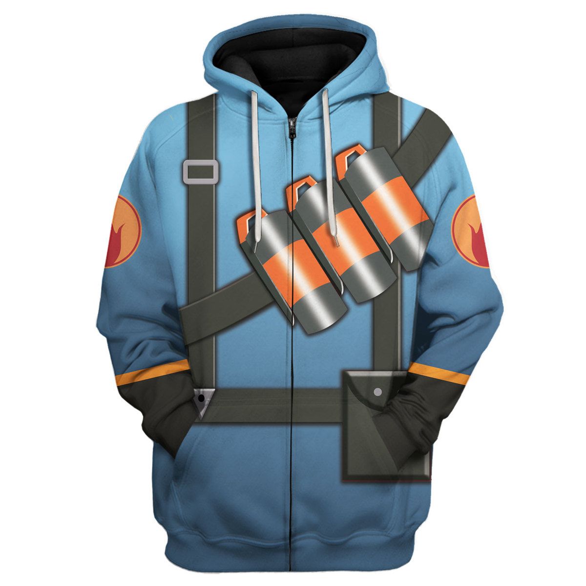 Pyro Blue Team TF2 - Stormmerch Exclusive